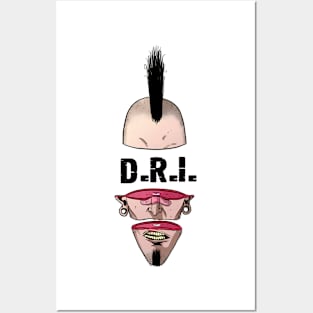 Punk Man D.R.I. Posters and Art